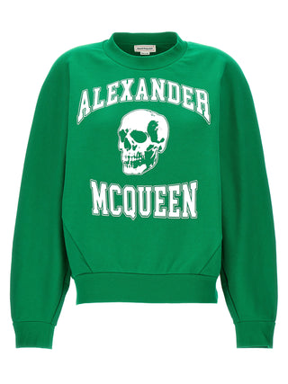 Varsity Skull Sweatshirt