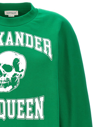 Varsity Skull Sweatshirt