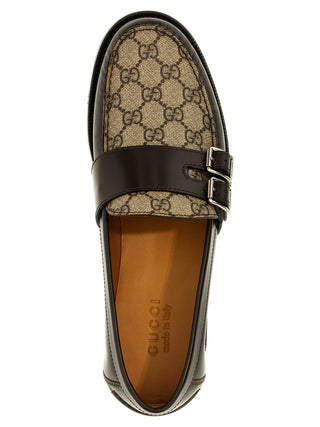 Gg Buckle Loafers