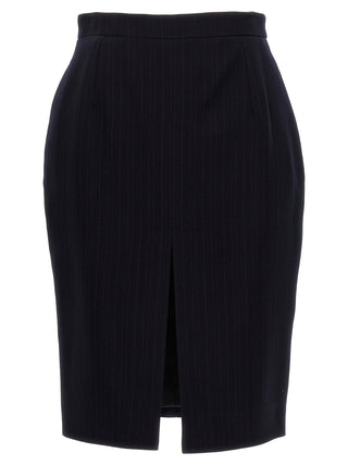 Slit Pencil Skirt