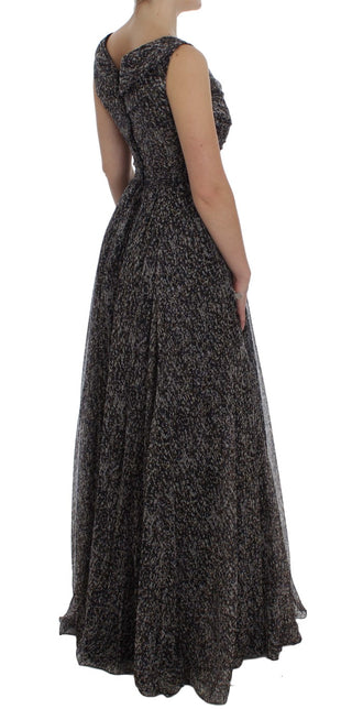 Glamorous Sequined Silk Full-length Dress - Luxury for You