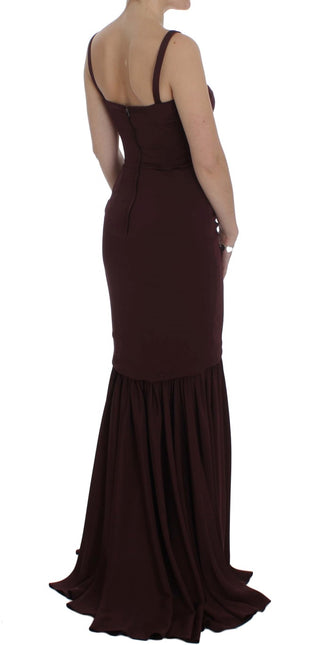 Elegant Bordeaux Sheath Dress - Luxury for You