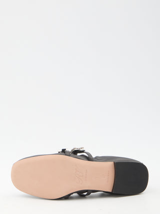 Nappa Ballerinas With Straps