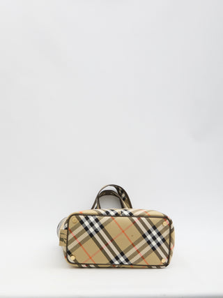 Small Check Tote Bag