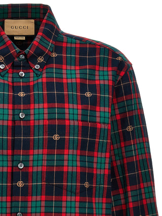 Gg Tartan Shirt