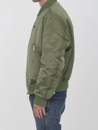 Four Leaf Clove Bomber Jacket