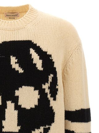 Contrast Intarsia Sweater