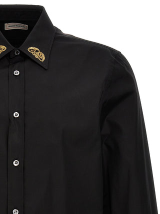 Embroidered Collar Shirt