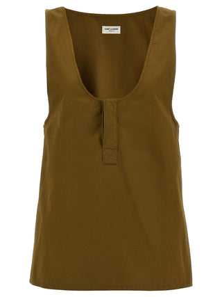 Henley Tank Top