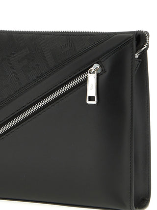 Fendi Shadow Diagonal Clutch