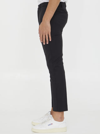 Black Wool Trousers