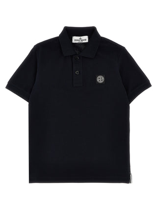 Logo Patch Polo Shirt