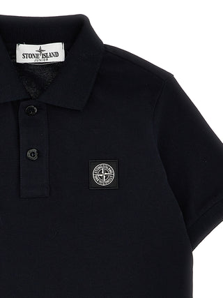 Logo Patch Polo Shirt