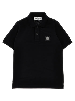 Logo Patch Polo Shirt