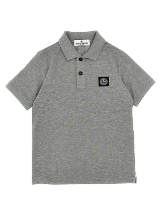 Logo Patch Polo Shirt