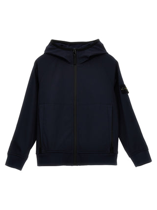 Logo Badge Hooded Jacket