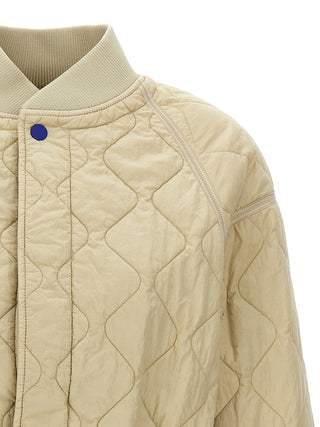 Quilted Bomber Jacket