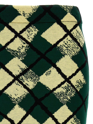 Argyle Pattern Skirt