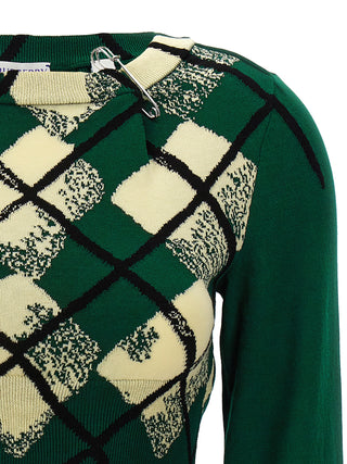 Argyle Pattern Sweater