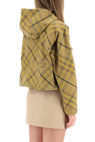 Cropped Burberry Check Jacket