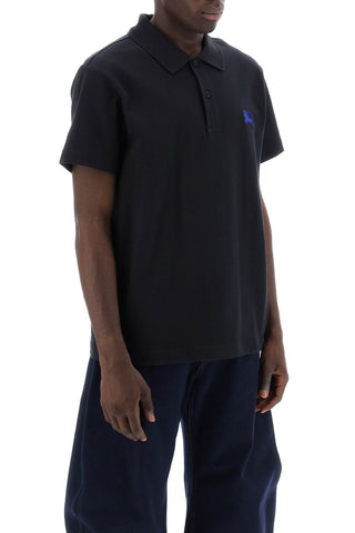 Pique Polo Shirt With Embroidered Ekd