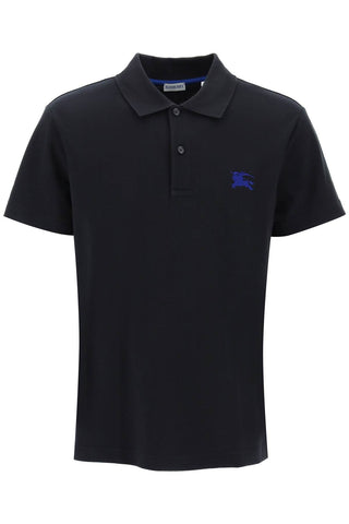 Pique Polo Shirt With Embroidered Ekd