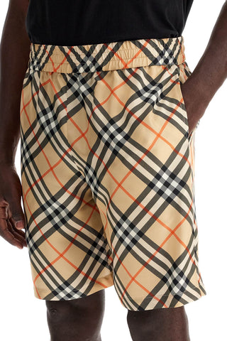 Ered Silk Bermuda Shorts For Men