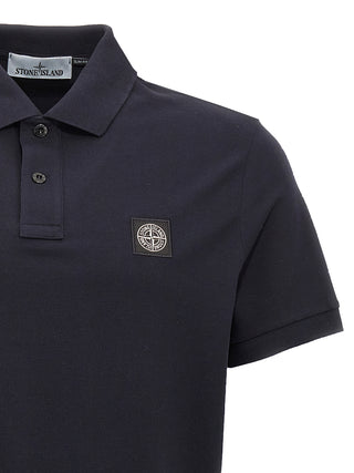 Logo Patch Polo Shirt