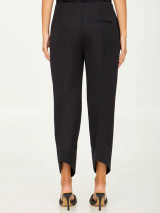 Black Wool Trousers