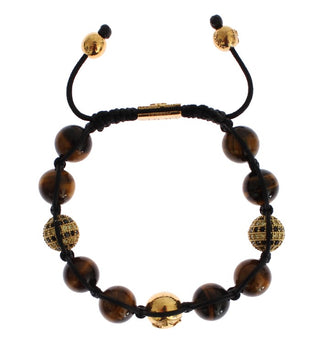 Chic Multicolor Cz & Tigers Eye Bracelet - Luxury for You