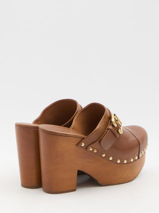 Jeannette Wedge Clogs