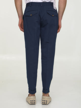 Cotton And Linen Trousers