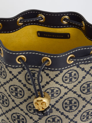 T Monogram Mini Bucket Bag