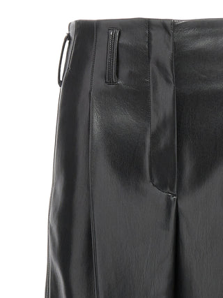 Faux Leather Trousers