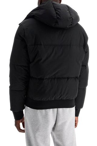 High-neck Down Jacket With Hood