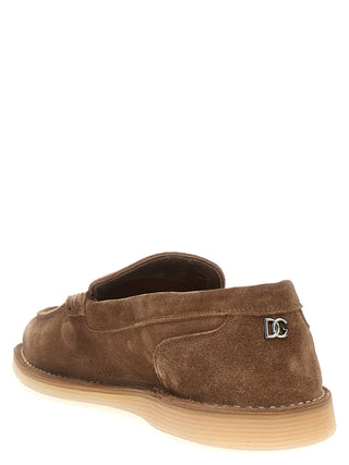 Suede Loafers