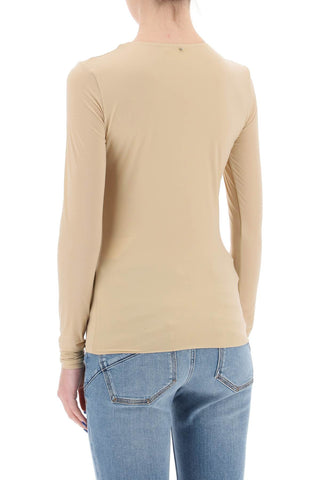 Stretch Jersey Long-sleeved T-shirt