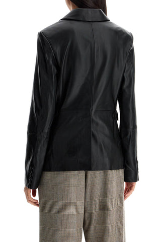 Aldo Leather Blazer