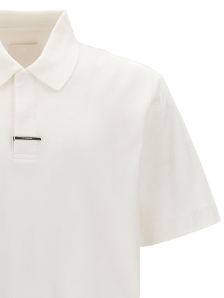 Metal Clip Polo Shirt