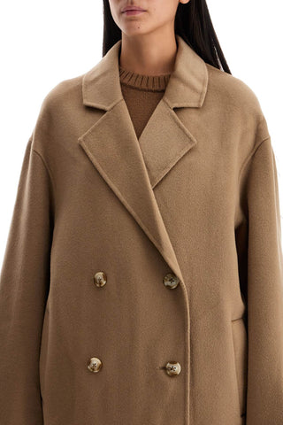 Long Wool And Cashmere Coat 'borne