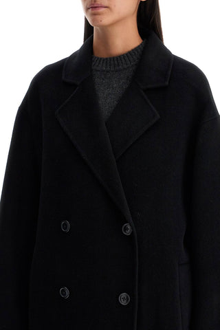 Long Wool And Cashmere Coat 'borne