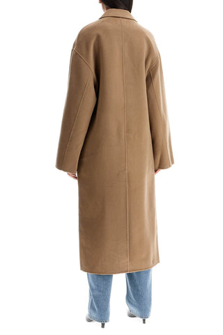 Long Wool And Cashmere Coat 'borne