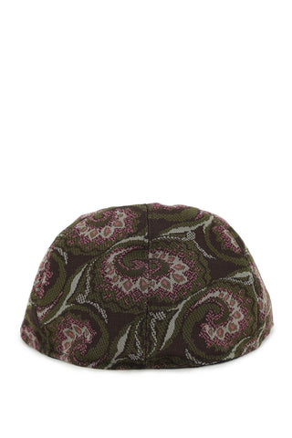 Jacquard Jersey Flat Cap