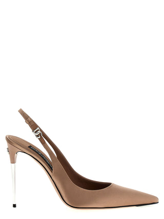 Satin Slingbacks