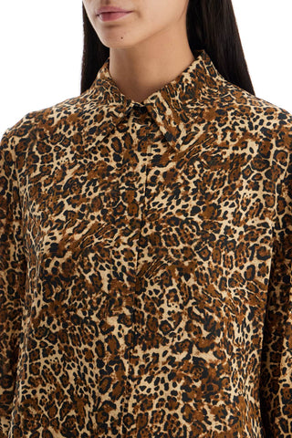 Teysa Silk Leopard Print