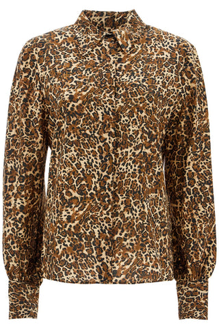 Teysa Silk Leopard Print