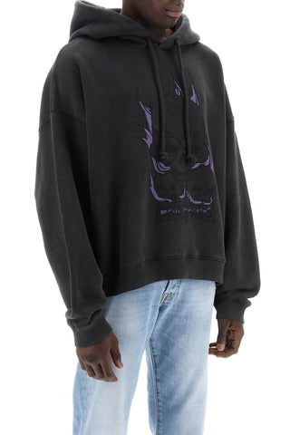 Hooded Sweatshirt With Graphic Print