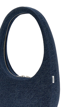 Denim Swipe Bag Handbag