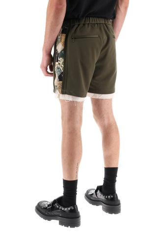 Jersey Shorts With Bandana Bands