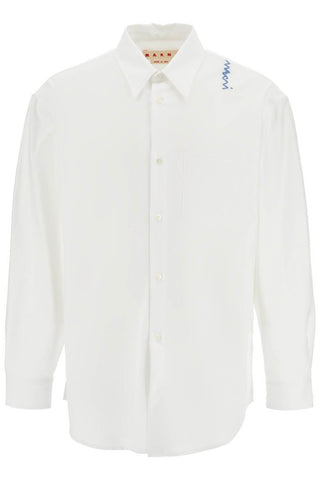 Oxford Shirt With Pocket Detail